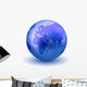Blue Earth Globe Wall Decal