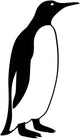Penguin Standing Bird Silhouette Wall Decal