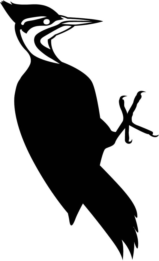 Woodpecker Bird Silhouette Wall Decal