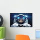 Science Fiction Space Cat Wall Decal