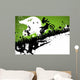 Motocross Freestyle Abstract Wall Decal