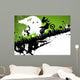 Motocross Freestyle Abstract Wall Decal