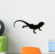 Australian Bearded Lizard Silhouette Wall Decal