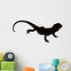 Australian Bearded Lizard Silhouette Wall Decal