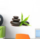 Stones and bamboo Wall Decal