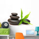 Stones and bamboo Wall Decal