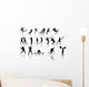 sportifs Wall Decal