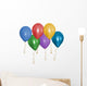 Beautiful Party Balloons Wall Decal
