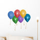 Beautiful Party Balloons Wall Decal
