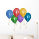 Beautiful Party Balloons Wall Decal