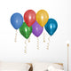 Beautiful Party Balloons Wall Decal
