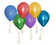 Beautiful Party Balloons Wall Decal
