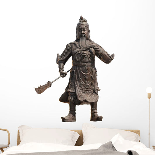 Ancient God Guan Yu Wall Decal