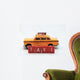 Yellow New York taxi cab Wall Decal