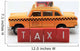 Yellow New York taxi cab Wall Decal