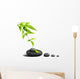 Zen Stones Bamboo Wall Decal