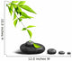Zen Stones Bamboo Wall Decal