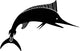 Swordfish Fish Silhouette Wall Decal
