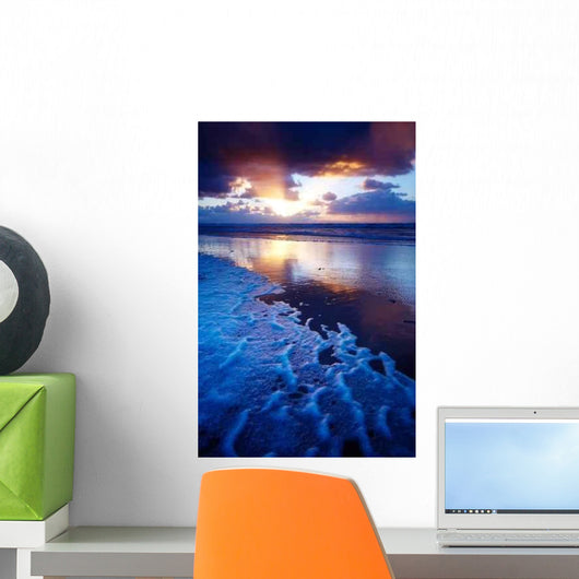 Ocean and Sunset Wall Decal Design 1