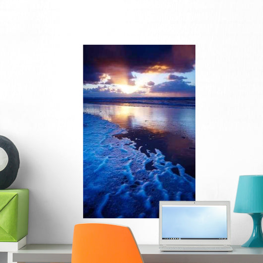 Ocean and Sunset Wall Decal Design 1