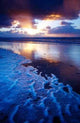 Ocean and Sunset Wall Decal Design 1