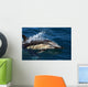 Common Dolphin Jumping Wall Mural
