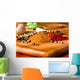 Spices in beautiful sunlight Wall Mural