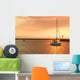 Sailboat at Sunset Wall Mural