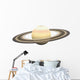 Planet Saturn and Rings Wall Decal
