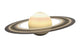 Planet Saturn and Rings Wall Decal