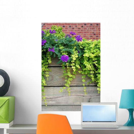 Flower Wall Decal Design 1