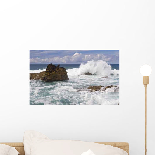 Foamy Wave Wall Decal