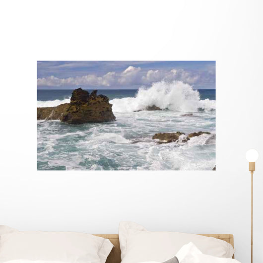 Foamy Wave Wall Decal