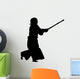 Kendo Fighter 3 Silhouette Wall Decal