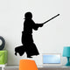 kendo fighter #3 silhouette Wall Decal