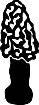 Morel Sponge Mushroom Plant Wall Decal