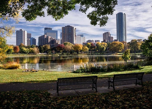 Minneapolis Cityscape Wall Decal