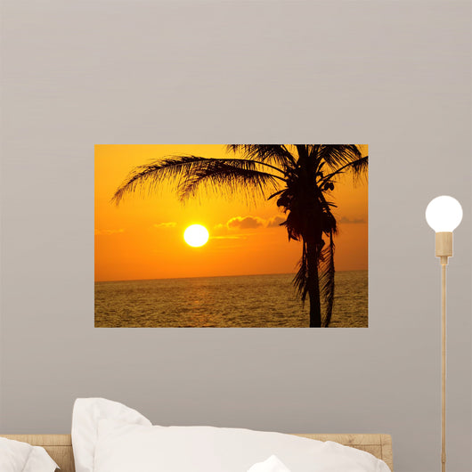 Sonnenuntergang Hawaii Wall Mural