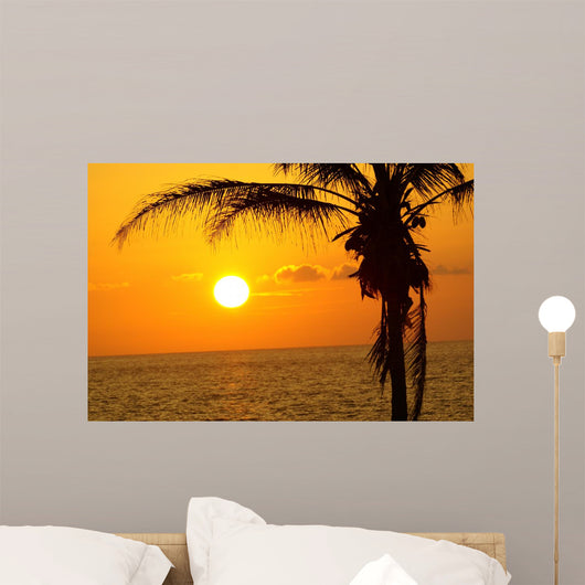 Sonnenuntergang Hawaii Wall Mural
