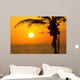 Sonnenuntergang Hawaii Wall Mural