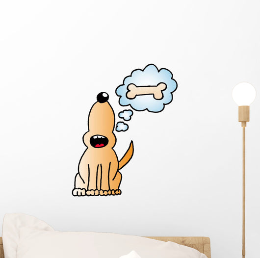 Dog Dreams Wall Mural