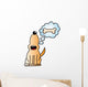 Dog Dreams Wall Mural