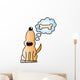 Dog Dreams Wall Mural