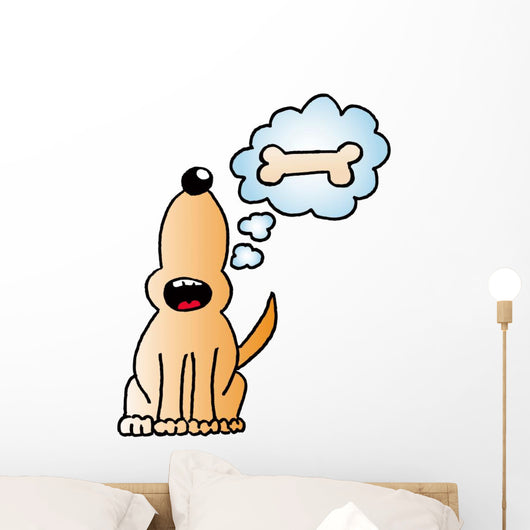Dog Dreams Wall Mural