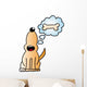Dog Dreams Wall Mural