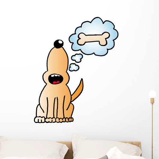 Dog Dreams Wall Mural