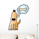 Dog Dreams Wall Mural