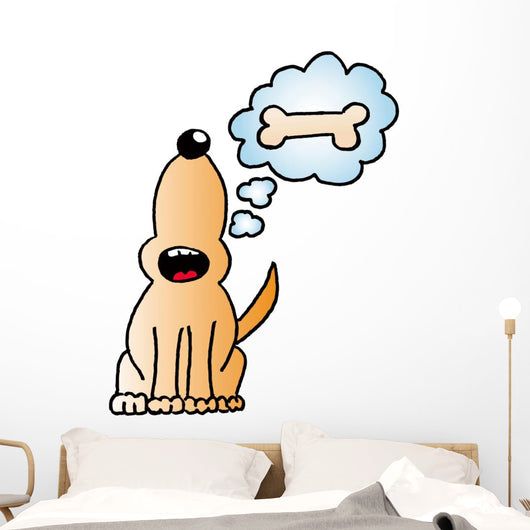 Dog Dreams Wall Mural