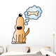 Dog Dreams Wall Mural