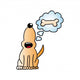 Dog Dreams Wall Mural